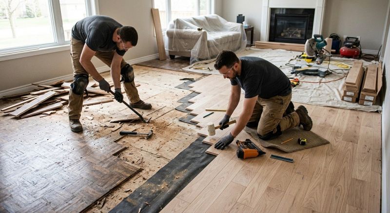 Hardwood Floor Renovation in Fort Worth, TX